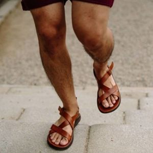 Chaco | Shoes | Mens Chaco Wayfarer Leather Sandals In Rust 1 | Poshmark